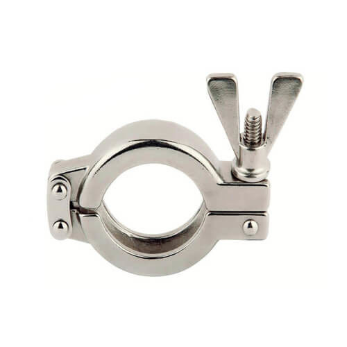 Stainless Steel Food Grade sanitary Heavy Duty Tube Clamp Pipe fitting