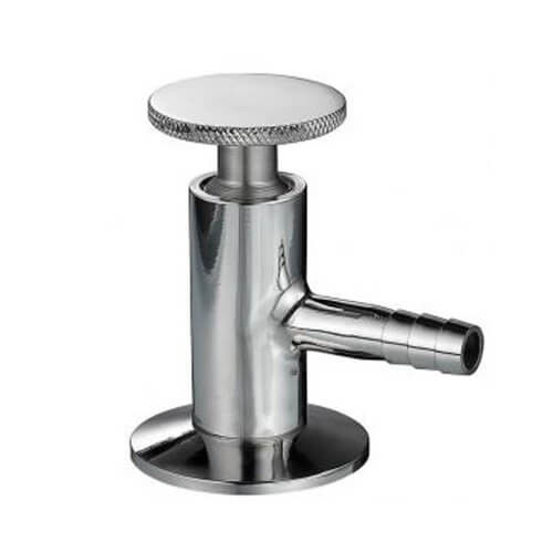 Manual Sanitary Stainless Steel Sample Valve with Clamp End