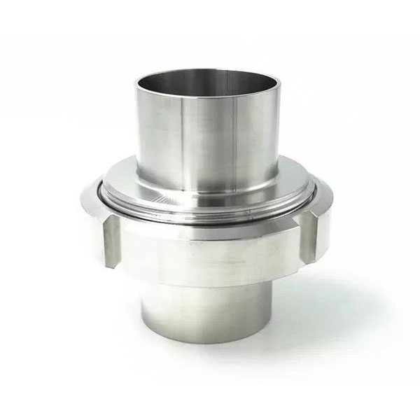 Food Grade Stainless Steel Round Union Nut Complete Set
