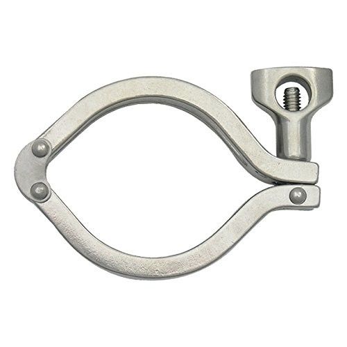Sanitary Stainless Steel Hygienic Double Pin Heavy Type Clamp