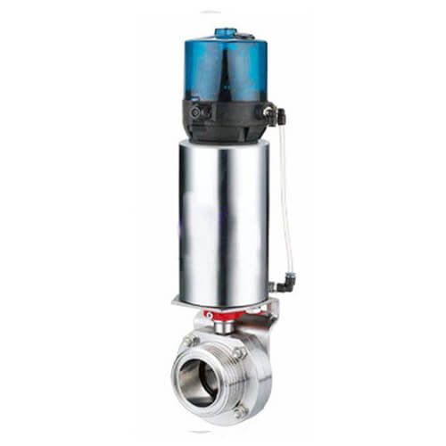 Sanitary Stainless Steel  Manual & Pneumatic Operated Butterfly Valve