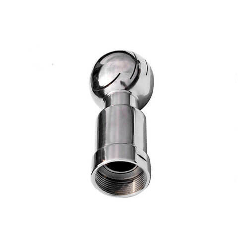 Stainless Steel Food Grade Female Threaded Tank Rotary Cleaning Ball
