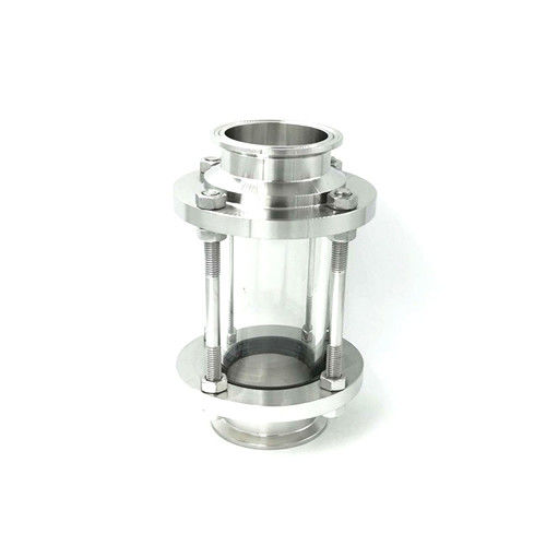 Sanitary Straight Stainless Steel Tri-Clamp Inline Sight Glass