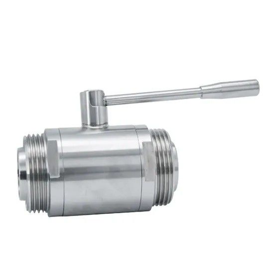 Hygienic  Stainless steel  Direct Way Manual Tri Clamped Ball Valve