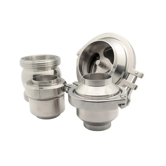 3A 2 Inch 3 Inch Sanitary Check Valve , Stainless Steel Check Valve SS304 SS316L 0