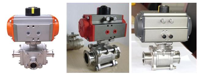 Complete Encapsulation Sanitary Ball Valves Customized For Special Environments