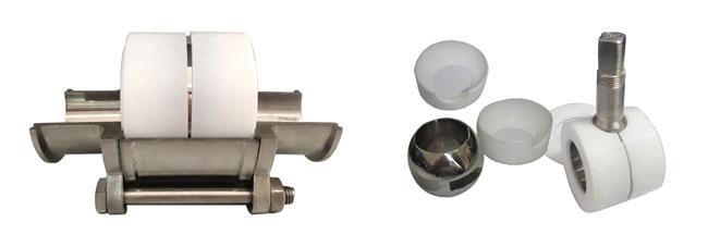SS304 316L Stainless Steel Sanitary Manual Three Way Ball Valves for Hygienic Pipeline Applications